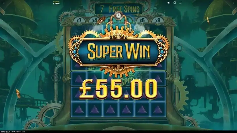 Steam Squad slot screenshot 