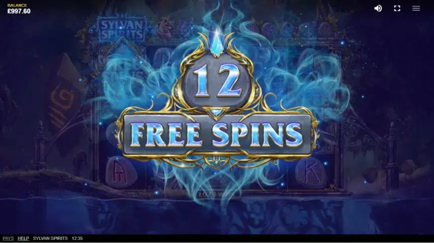 Sylvan Spirits slot screenshot 4