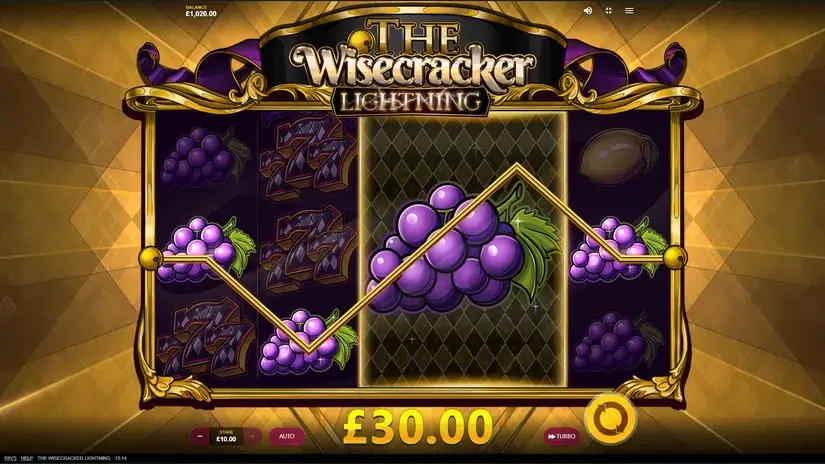 The Wisecracker Lightning slot screenshot 3