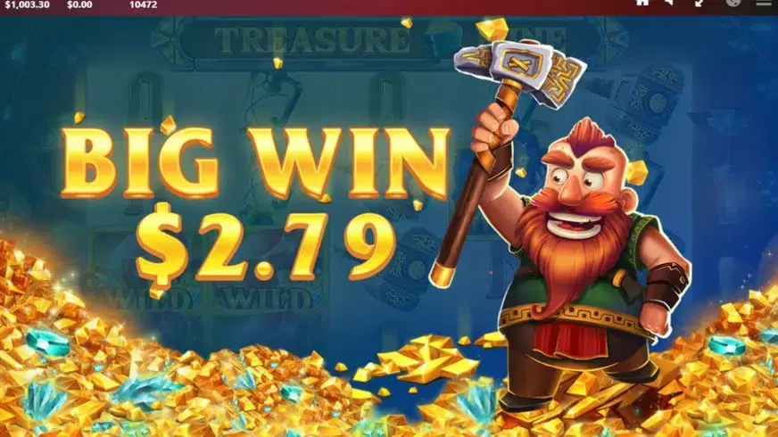 Treasure Mine slot screenshot 2