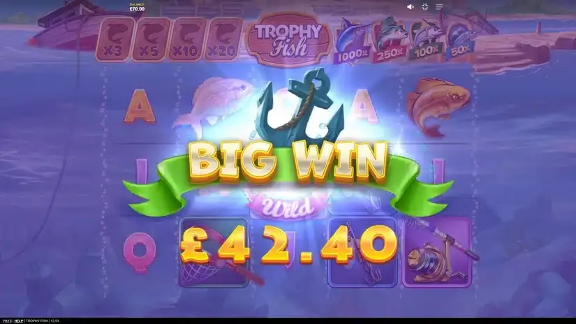 Trophy Fish slot screenshot