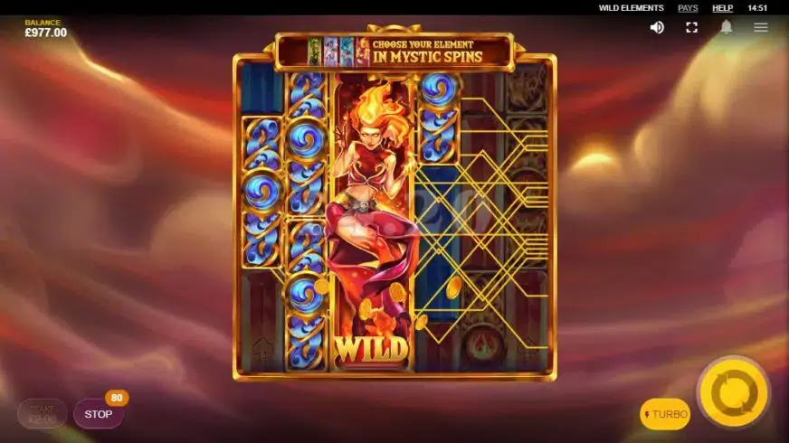 Wild Elements slot screenshot 2