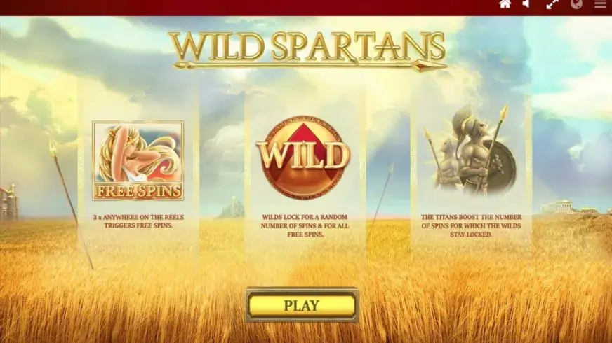 Wild Spartans slot screenshot 2