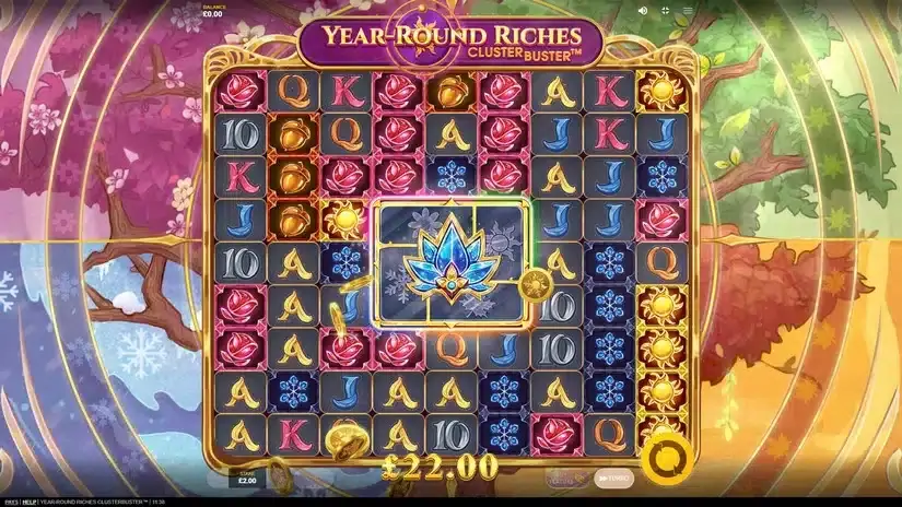 Year-Round Riches Clusterbuster slot screenshot 2