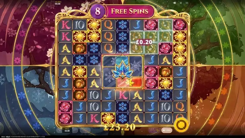 Year-Round Riches Clusterbuster slot screenshot 4