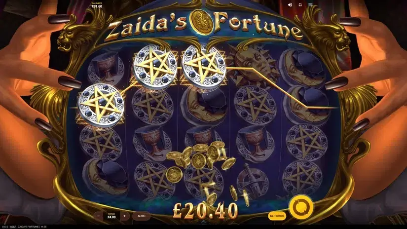 Zaida’s Fortune slot screenshot 6