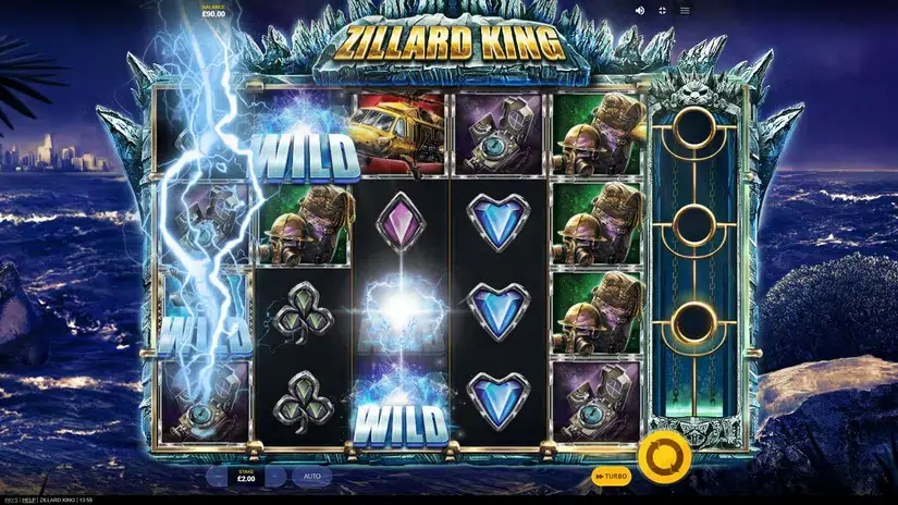 Zillard King slot screenshot 2