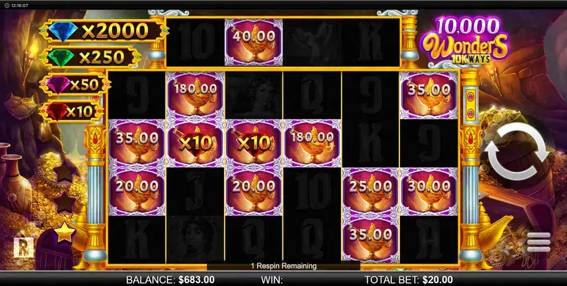 10000 Wonders 10k Ways slot screenshot 6