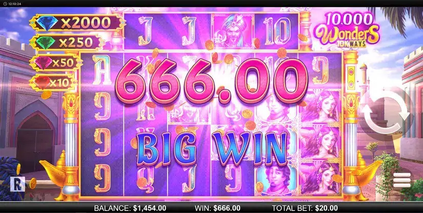 10000 Wonders 10k Ways slot screenshot 4