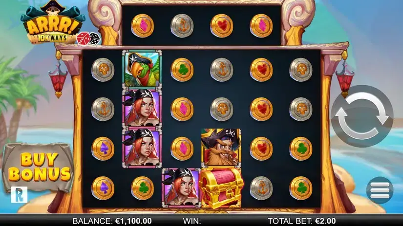Arrr! 10K Ways slot screenshot 1