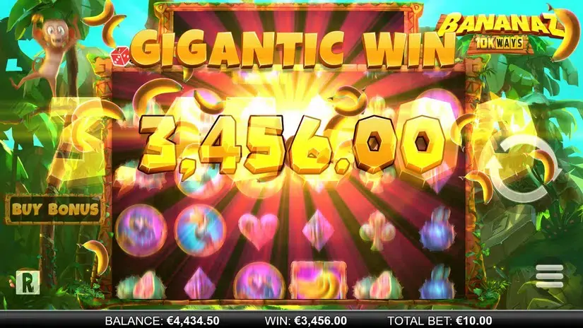 Bananaz 10K Ways slot screenshot 6