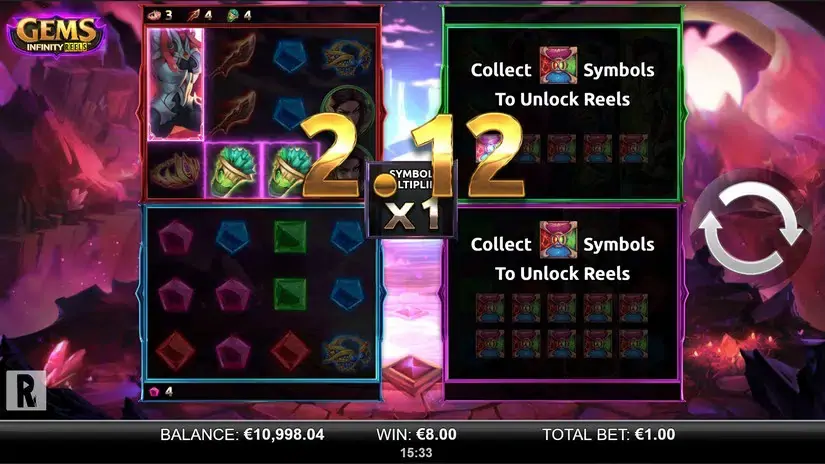 Gems Infinity Reels slot screenshot 4