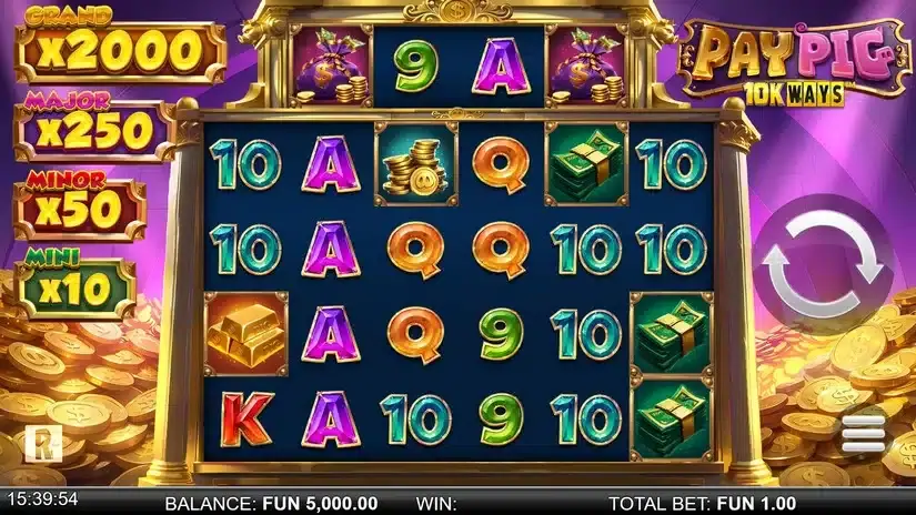 Pay Pig 10K Ways slot screenshot 1