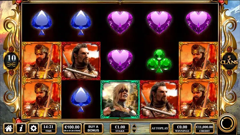 5 Clans The Final Battle slot screenshot 1