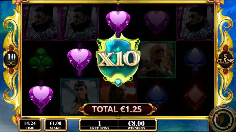 5 Clans The Final Battle slot screenshot 8