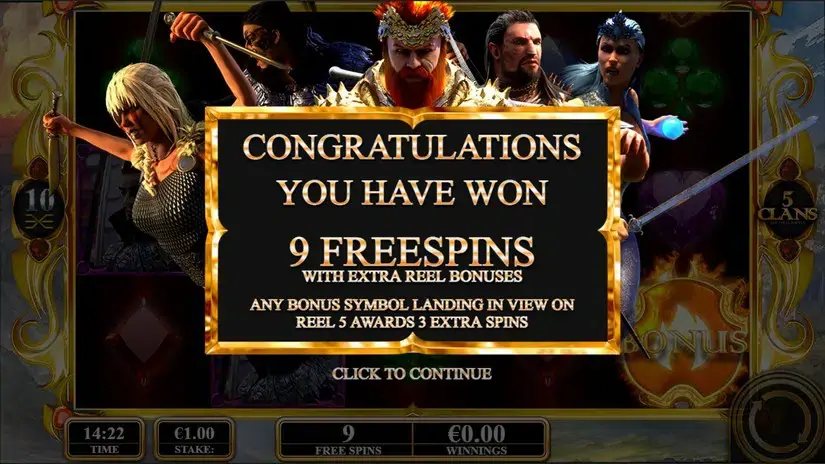 5 Clans The Final Battle slot screenshot 6