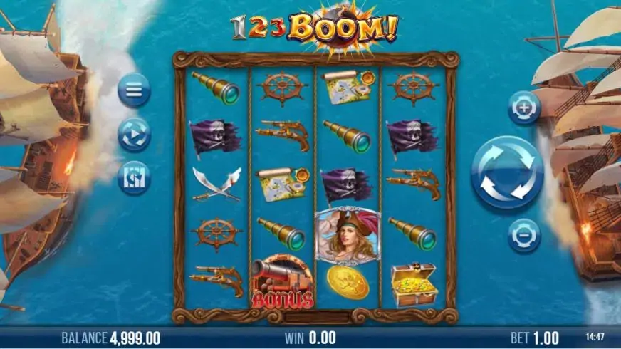 123 Boom! slot screenshot 2
