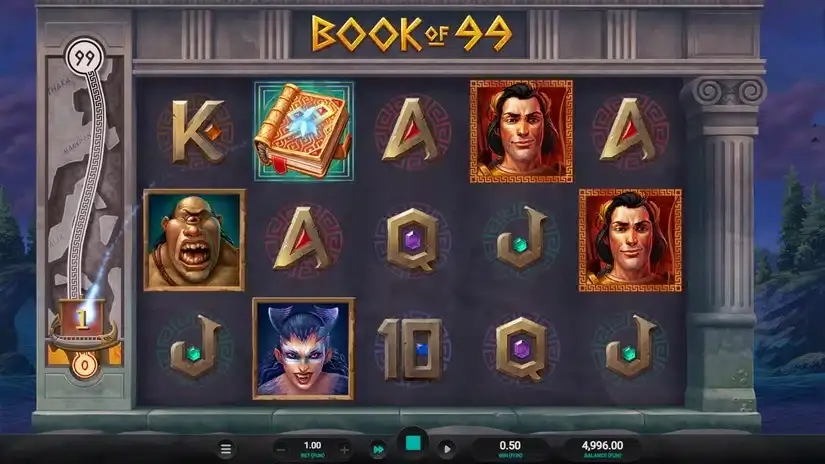 Book of 99 slot screenshot 2