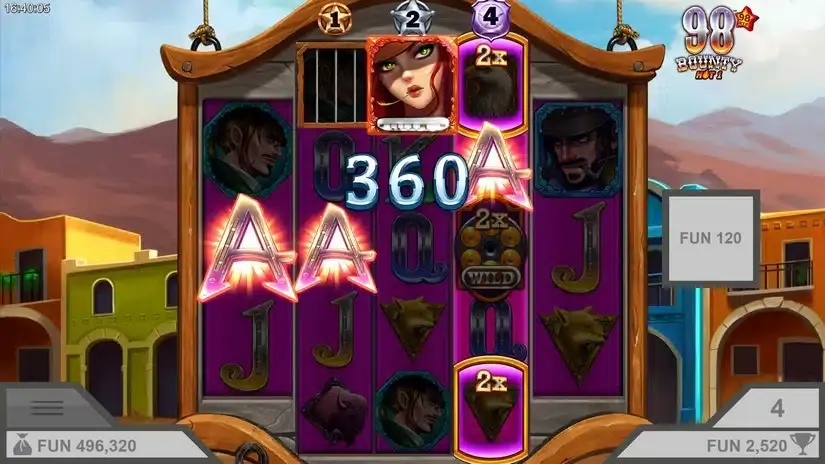 Bounty 98 Hot 1 slot screenshot 5