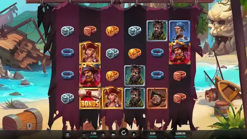 Castaway Cove slot screenshot 1