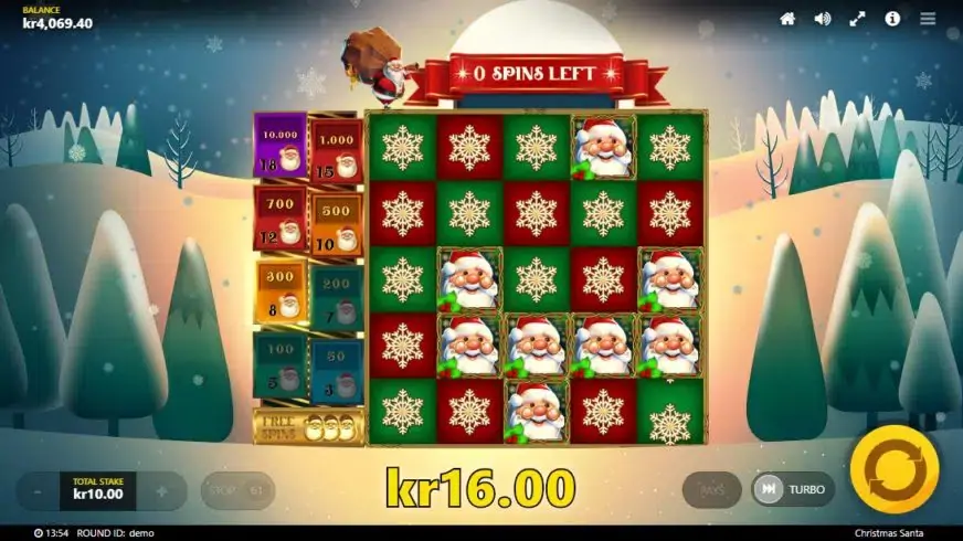 Christmas Santa slot screenshot 4