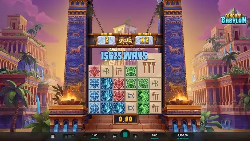 Conquer Babylon slot screenshot 4