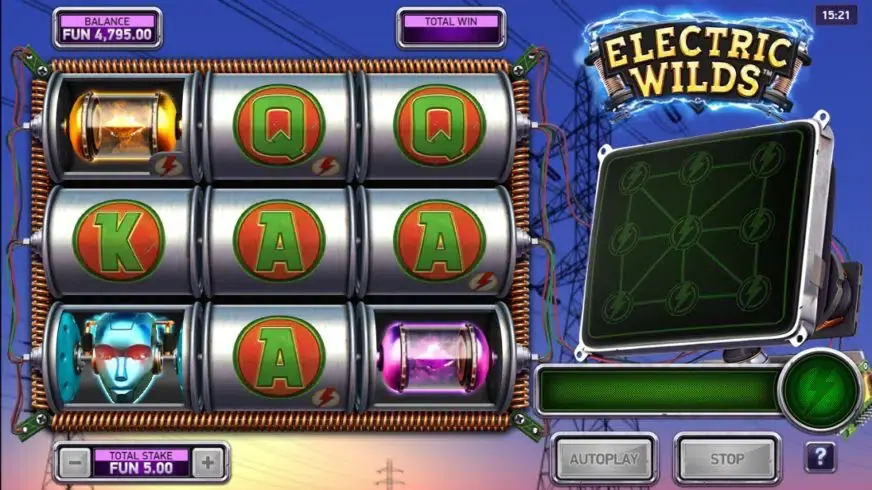 Electric Wilds slot screenshot 1
