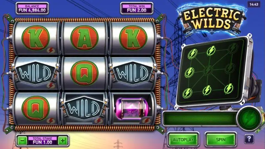 Electric Wilds slot screenshot 3
