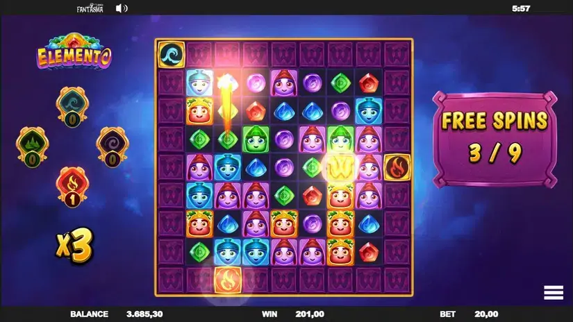 Elemento slot screenshot