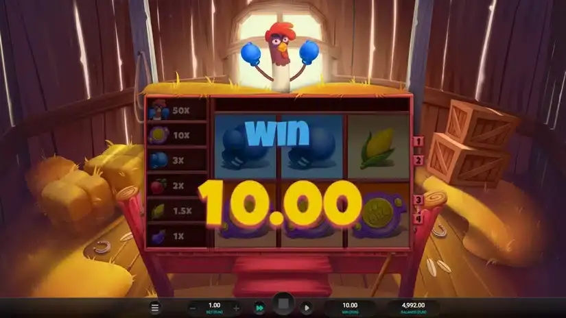 Feather Fury slot screenshot 