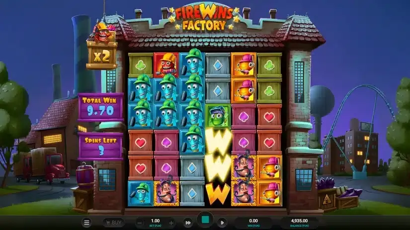 Firewins Factory slot screenshot 4