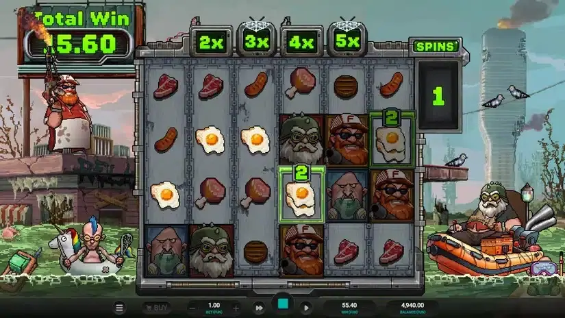Frank’s Diner slot screenshot