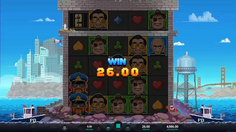 Hellcatraz 2 Dream Drop slot screenshot 3