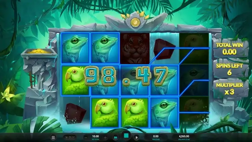 Jungle Jamboree slot screenshot 5