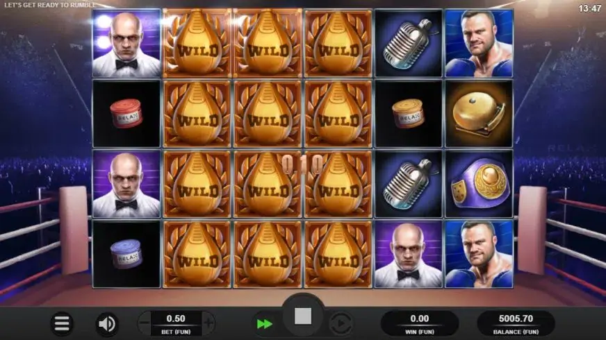 Let’s Get Ready To Rumble slot screenshot 3