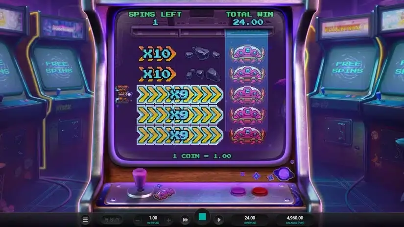 Line Busters Dream Drop slot screenshot 3