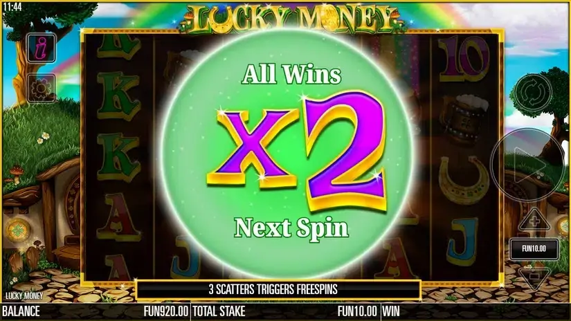 Lucky Money slot screenshot 3