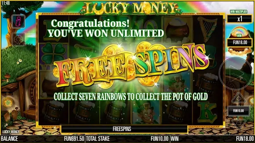 Lucky Money slot screenshot 6