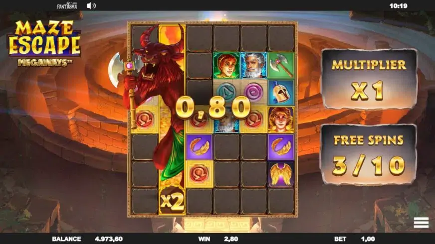 Maze Escape Megaways slot screenshot 5