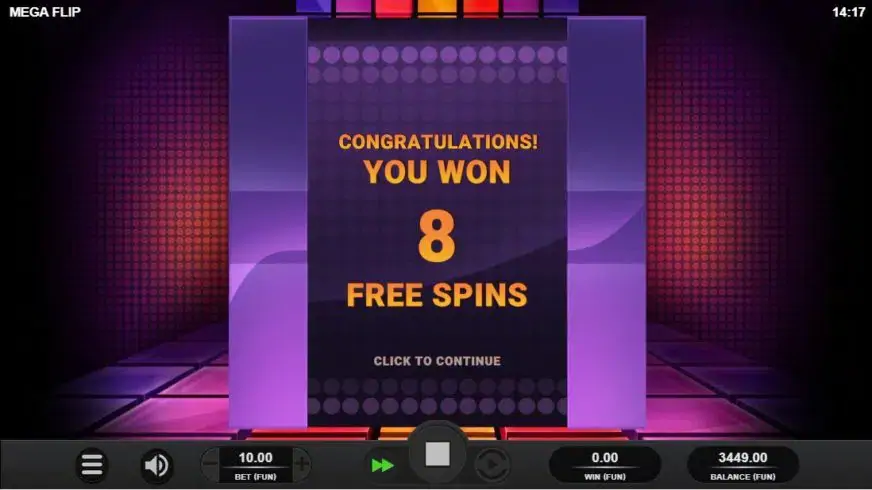 Mega Flip slot screenshot 4