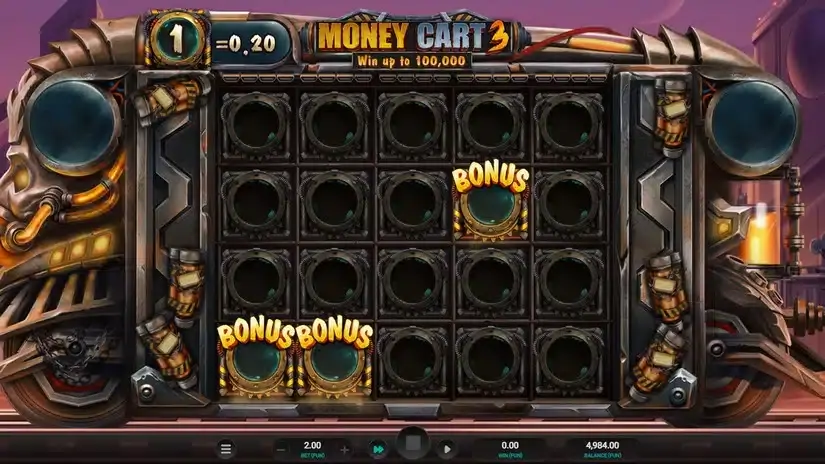 Money Cart 3 slot screenshot 2