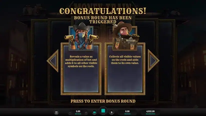 Money Train Origins Dream Drop slot screenshot 4