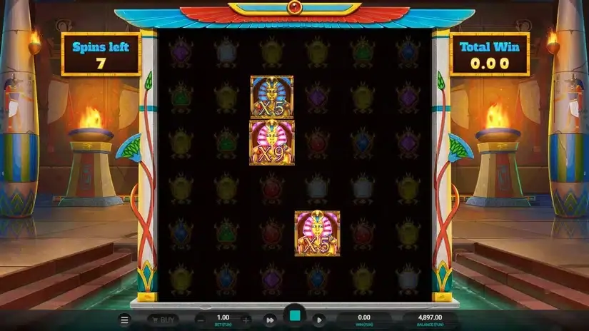 Mummy Multiplier slot screenshot 4