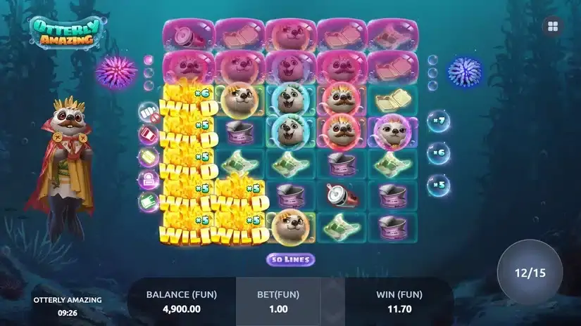 Otterly Amazing slot screenshot 6