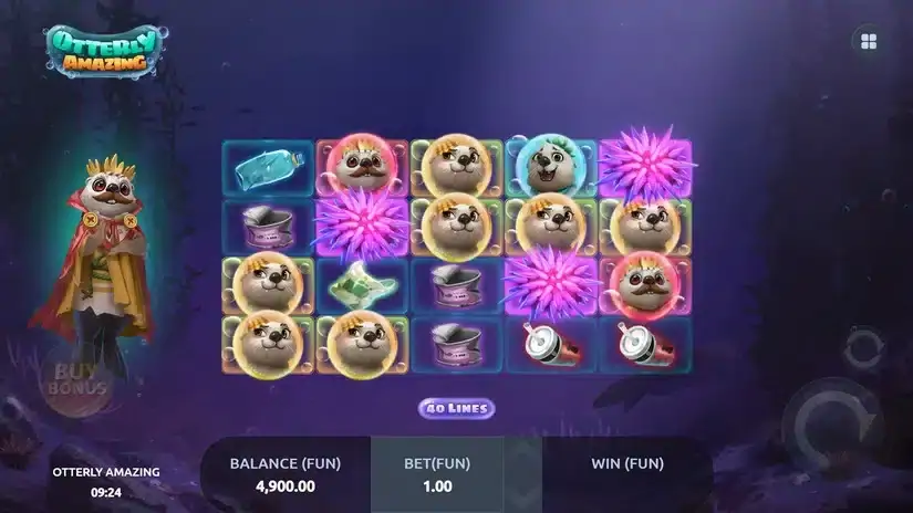 Otterly Amazing slot screenshot 3