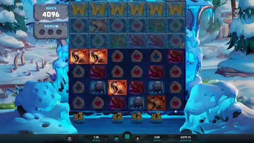Primal Times Dream Drop slot screenshot 2