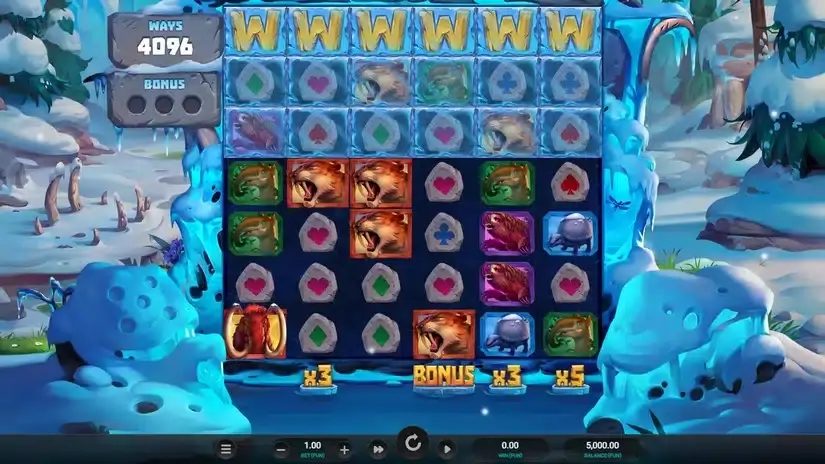 Primal Times Dream Drop slot screenshot 1