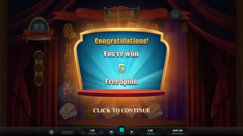 Reel Illusions Dream Drop slot screenshot 3