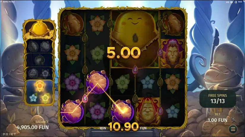 Royal Potato slot screenshot 6