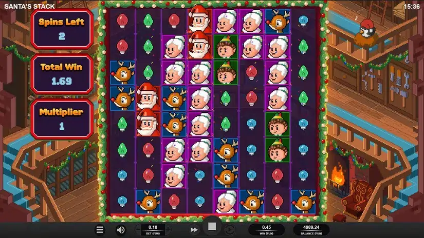 Santa’s Stack slot screenshot 2